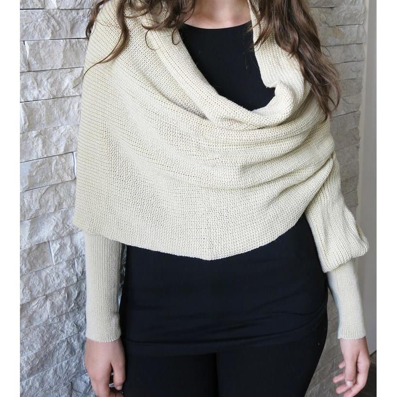 Convertible Scarf Sweater - Mounteen. Worldwide shipping available.