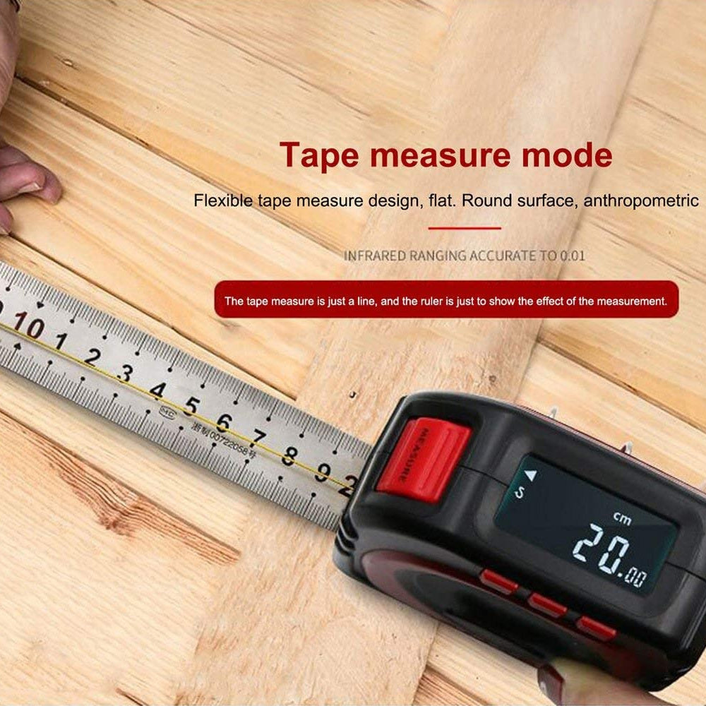 Digital Measuring E-Tape for Precise Measuring - Mounteen. Worldwide shipping available.