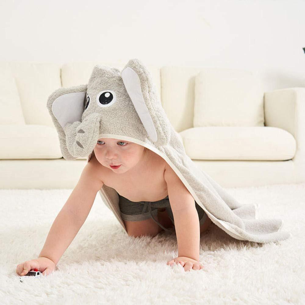 Elephant Hooded Bath Towel For Babies - Mounteen. Worldwide shipping available.