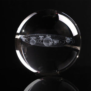 Engraved Solar System Sphere - Mounteen. Worldwide shipping available.
