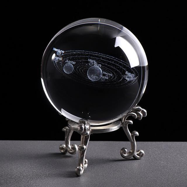 Engraved Solar System Sphere - Mounteen. Worldwide shipping available.