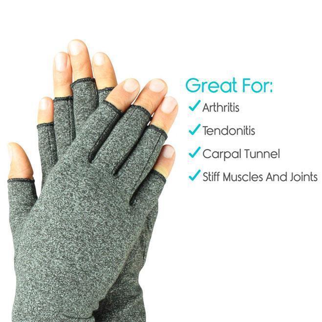 Fingerless Compression Gloves For Arthritis - Mounteen. Worldwide shipping available.