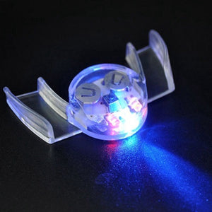 Flashing LED Mouthpiece - Mounteen. Worldwide shipping available.