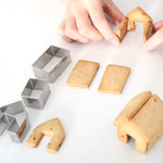 Gingerbread House Cookie Cutter Set - Mounteen. Worldwide shipping available.