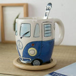Hippie Van Coffee Mug - Mounteen. Worldwide shipping available.