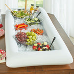 Inflatable Buffet Cooler With Drain - Mounteen. Worldwide shipping available.