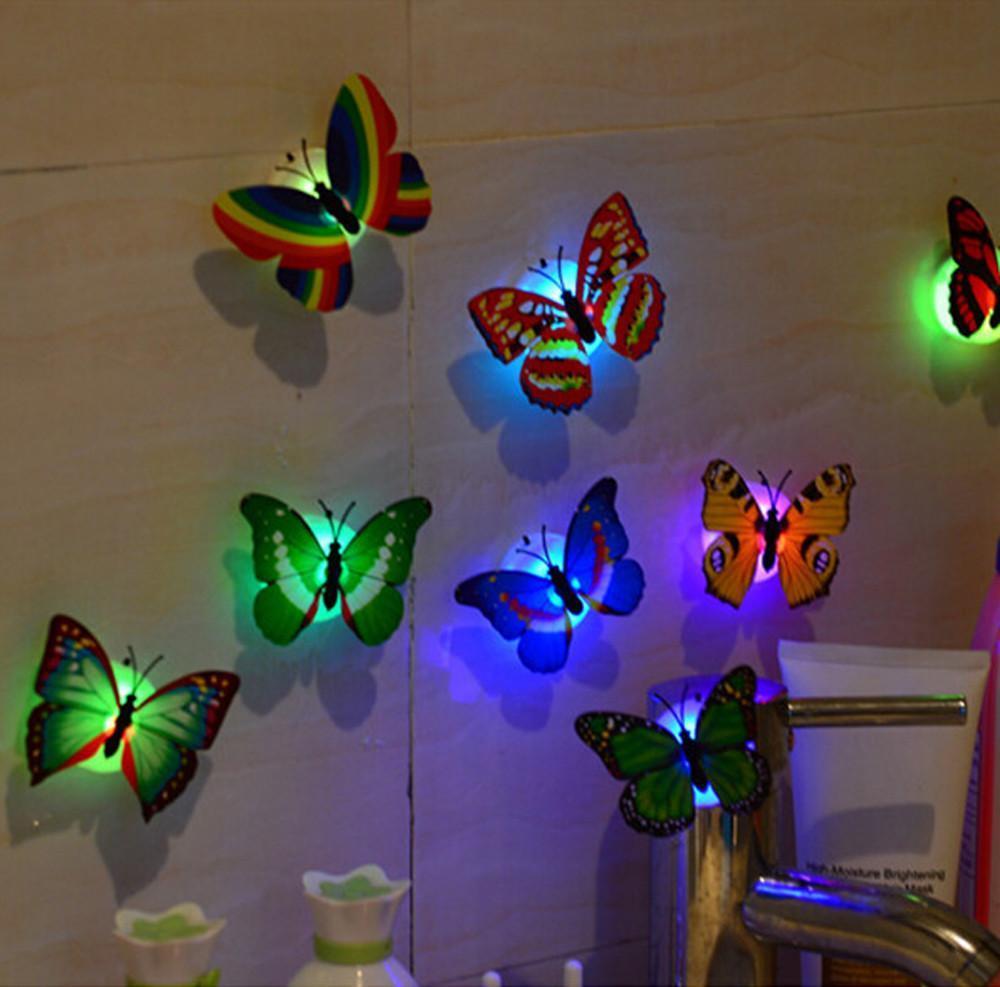 LED 3D Butterfly Wall Lights (10 Pieces) - Mounteen. Worldwide shipping available.