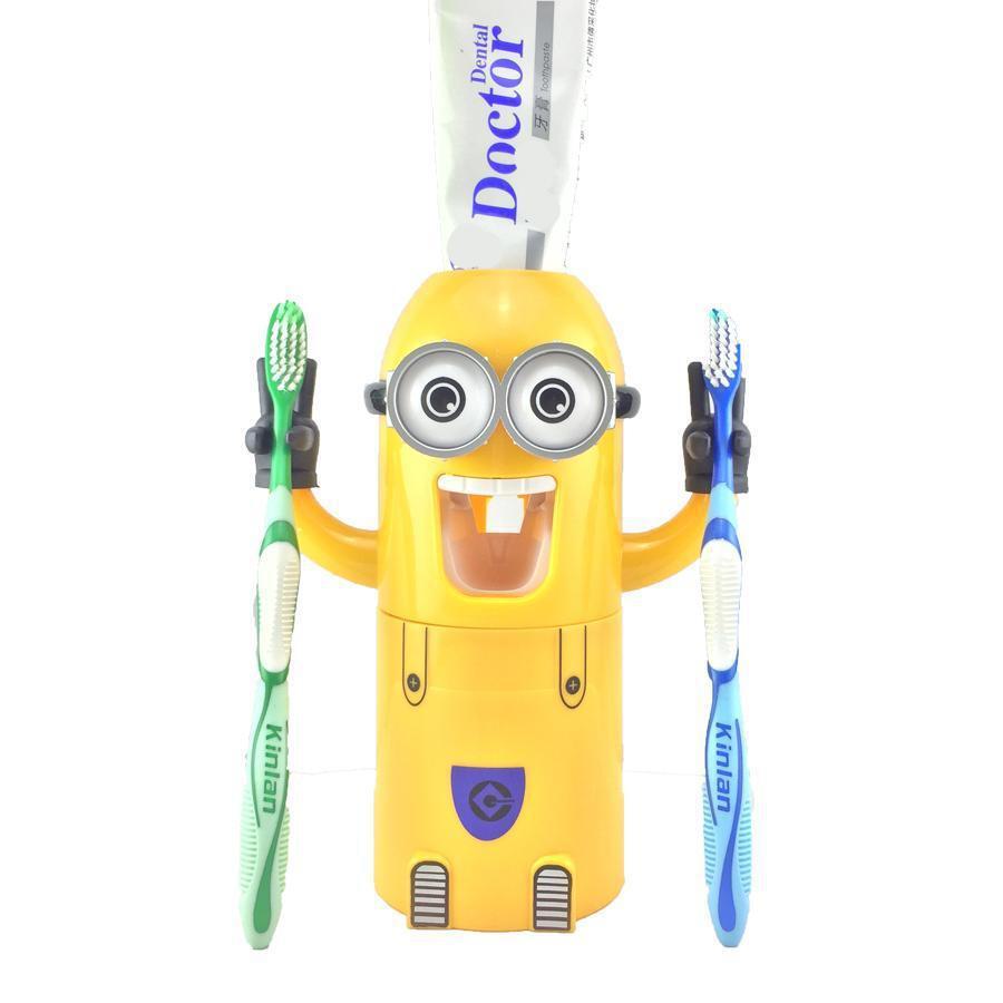 Little Banana Toothpaste Dispenser - Mounteen. Worldwide shipping available.