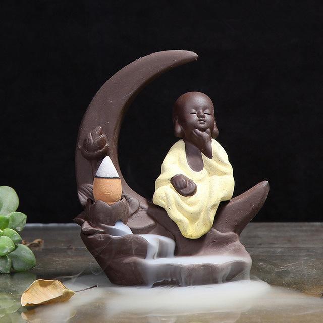 Moon Monk Incense Holder - Mounteen. Worldwide shipping available.