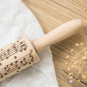Musical Notes 3D Rolling Pin - Mounteen. Worldwide shipping available.