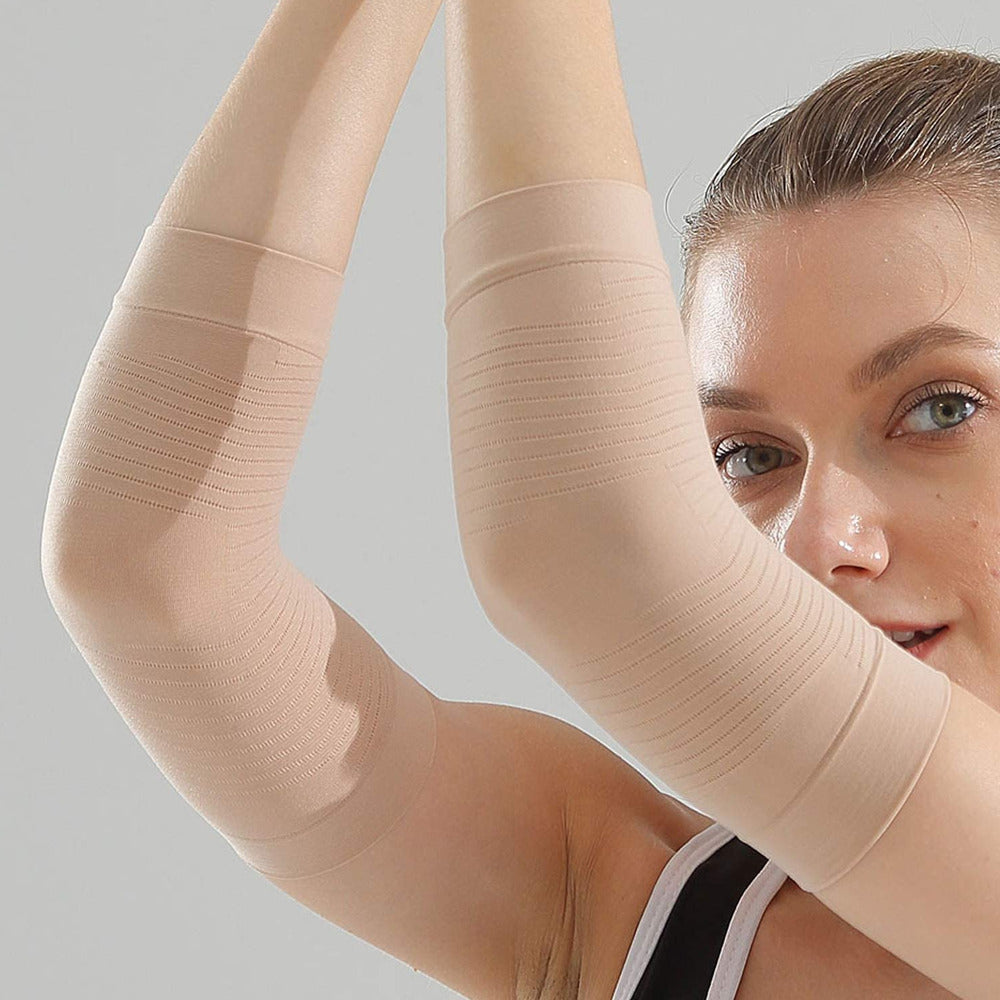 Nylon Slimming Arm Sleeves - Mounteen. Worldwide shipping available.