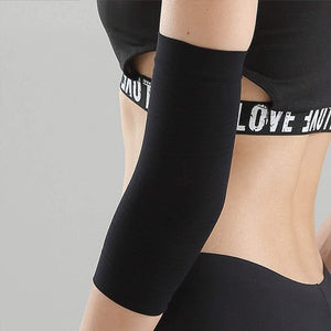 Nylon Slimming Arm Sleeves - Mounteen. Worldwide shipping available.