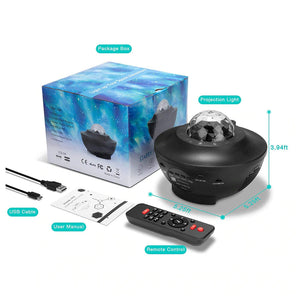Remote Control Star Projector with Bluetooth Speaker - Mounteen. Worldwide shipping available.