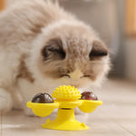 Rotating Windmill Cat Toy For Chewing, Swatting & Rubbing - Mounteen. Worldwide shipping available.