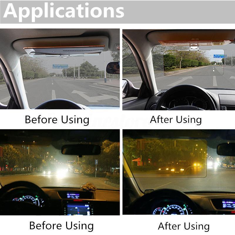See-Through Car Visor for Day & Night - Mounteen. Worldwide shipping available.