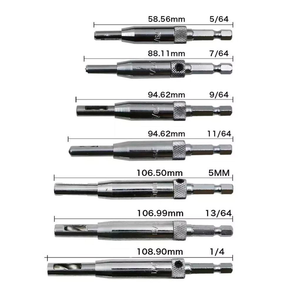 Self-Centering Hinge Drill Bits Set - Mounteen. Worldwide shipping available.