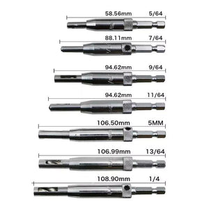 Self-Centering Hinge Drill Bits Set - Mounteen. Worldwide shipping available.