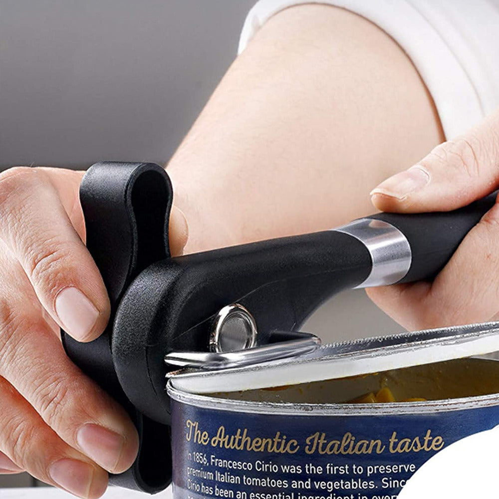 Stainless Steel Safe Cut Can Opener - Mounteen. Worldwide shipping available.