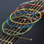 Multicolored Acoustic Guitar Strings. Shop Guitar Strings on Mounteen. Worldwide shipping available.