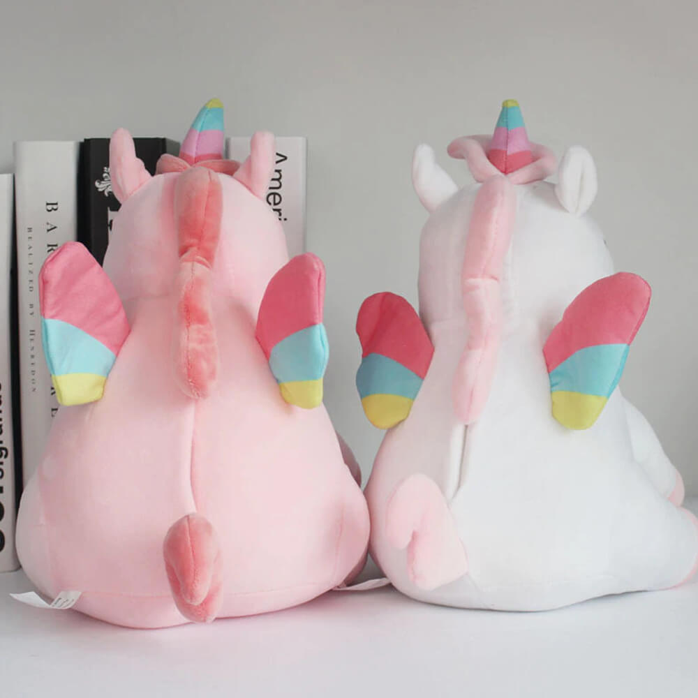 Multicolored Light Up Unicorn Plush Toy. Shop Stuffed Animals on Mounteen. Worldwide shipping available.