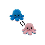 Multicolored Reversible Octopus Plush Toy. Shop Stuffed Animals on Mounteen. Worldwide shipping available.