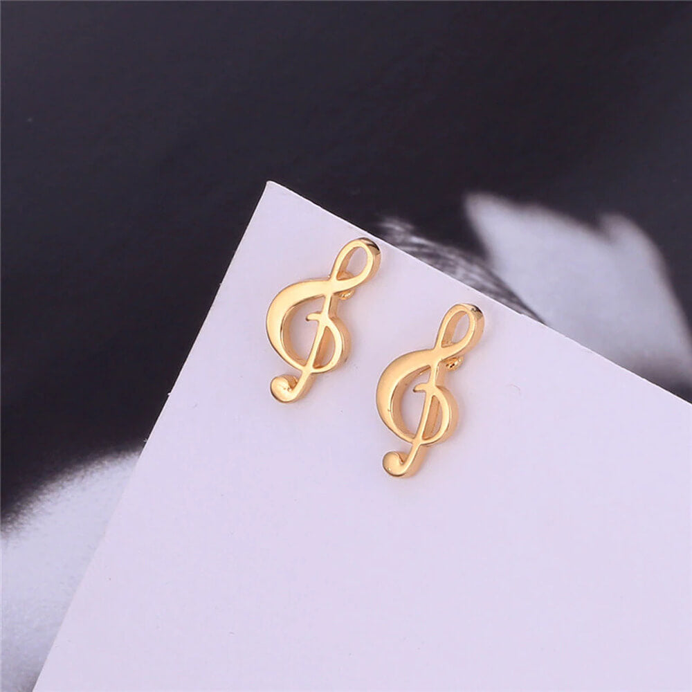 Music Notes Earrings (Various Colors). Shop Earrings on Mounteen. Worldwide shipping available.