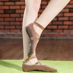 Non-Slip Ballerina Ballet Socks with Grips. Shop Hosiery on Mounteen. Worldwide shipping available.
