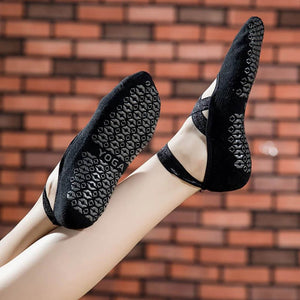 Non-Slip Ballerina Ballet Socks with Grips. Shop Hosiery on Mounteen. Worldwide shipping available.