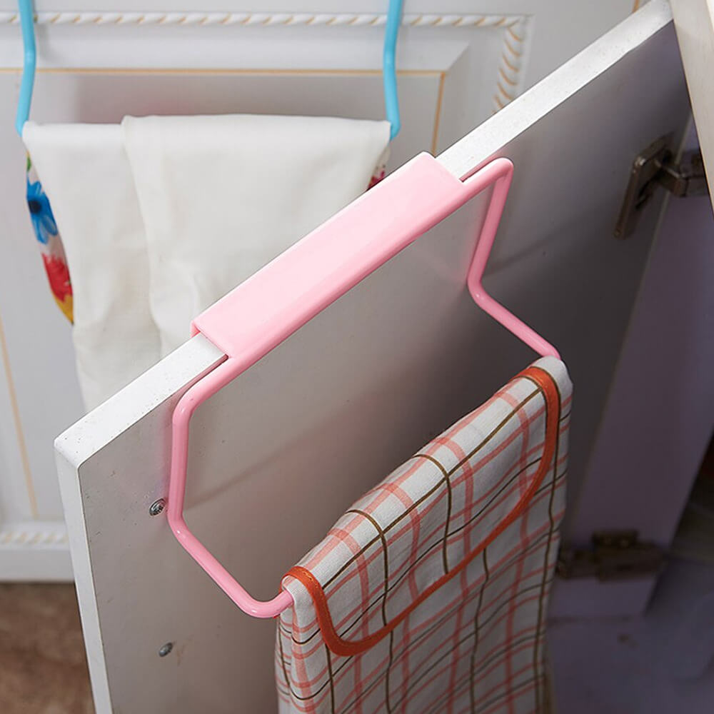 Over The Door Kitchen Towel Rack - Mounteen