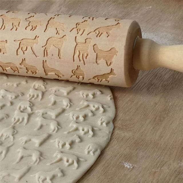 Pet Lover 3D Rolling Pin. Shop Rolling Pins on Mounteen. Worldwide shipping available.