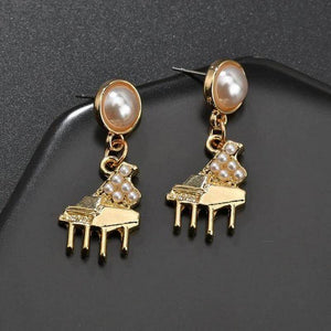 Piano earrings - Gifts for piano players