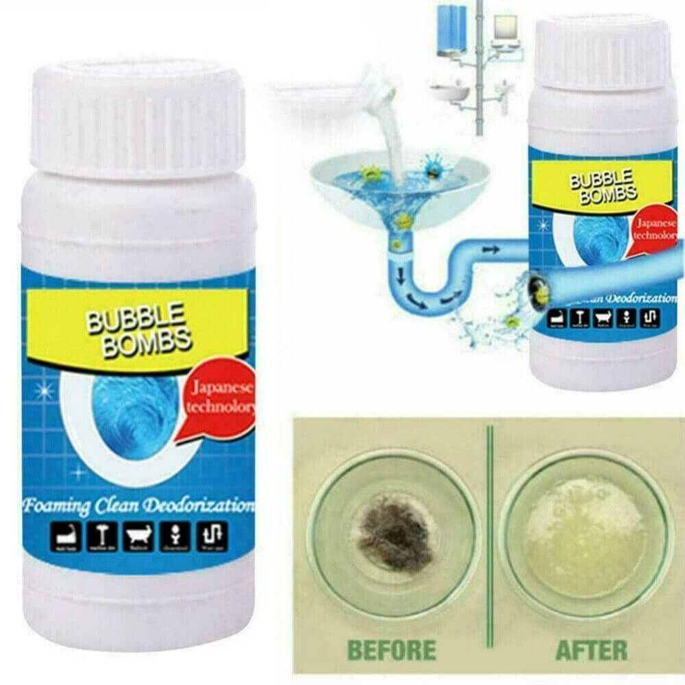 Pipe Dredge Deodorant for Instant Drainage. Shop Drain Cleaners on Mounteen. Worldwide shipping available.