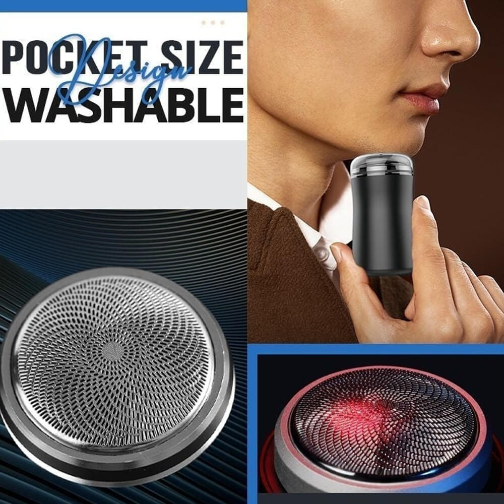 Pocket Size Washable Electric Razor. Shop Electric Razors on Mounteen. Worldwide shipping available.