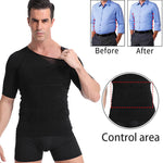 Black Posture Correcting Undershirt for Men. Shop Shirts & Tops on Mounteen. Worldwide shipping available.