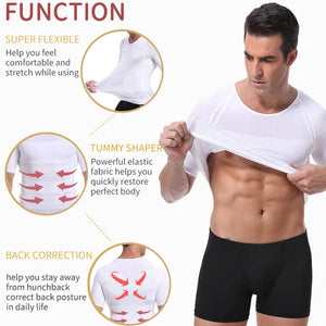 Posture Correcting Undershirt for Men. Shop Shirts & Tops on Mounteen. Worldwide shipping available.