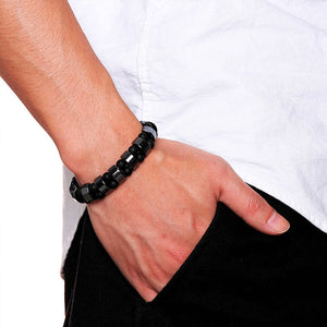 Pure Hematite Magnetic Detox Bracelet. Shop Bracelets on Mounteen. Worldwide shipping available.
