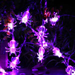 Purple Halloween Spider Lights. Shop Light Ropes & Strings on Mounteen. Worldwide shipping available.