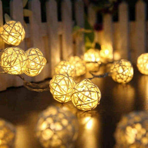 ball string lights indoor