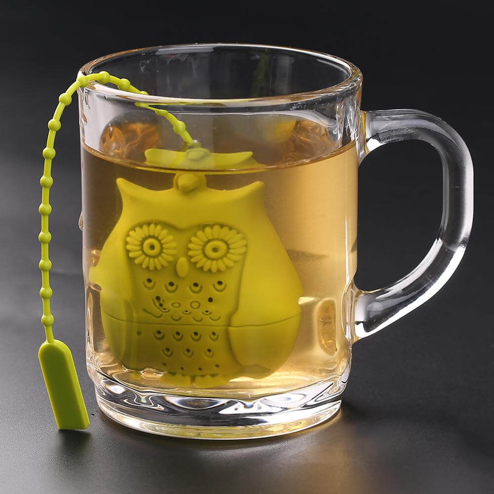 Reusable Wise Owl Tea Infuser. Shop Tea Strainers on Mounteen. Worldwide shipping available.