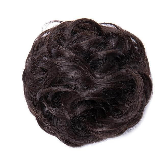 Rose Bun Hair Scrunchie. Shop Hair Accessories on Mounteen. Worldwide shipping available.