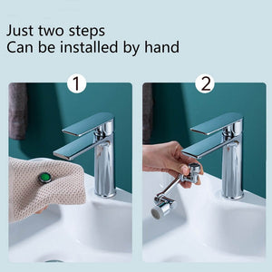 Rotatable Multifunctional Extensions Faucet. Shop Faucet Accessories on Mounteen. Worldwide shipping available.