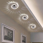 Rounding Spiral LED Wall Light. Shop Wall Light Fixtures on Mounteen. Worldwide shipping available.