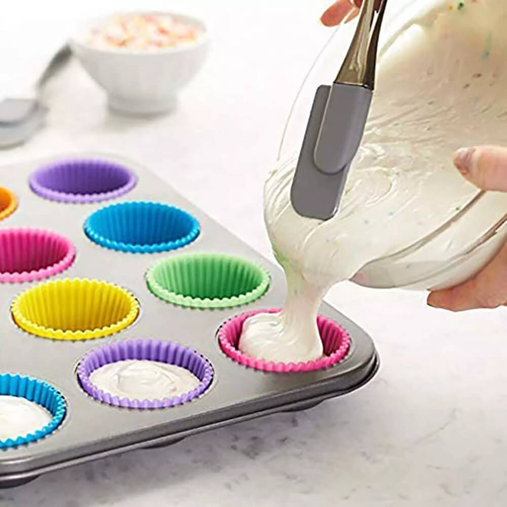 Safe Silicone Muffin Cups. Shop Cake Pans & Molds on Mounteen. Worldwide shipping available.