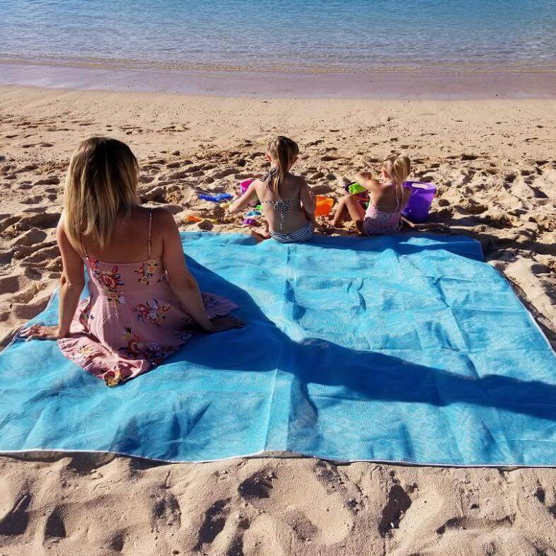 Sand-Proof Beach Mat. Shop Beach Mats on Mounteen. Worldwide shipping available.