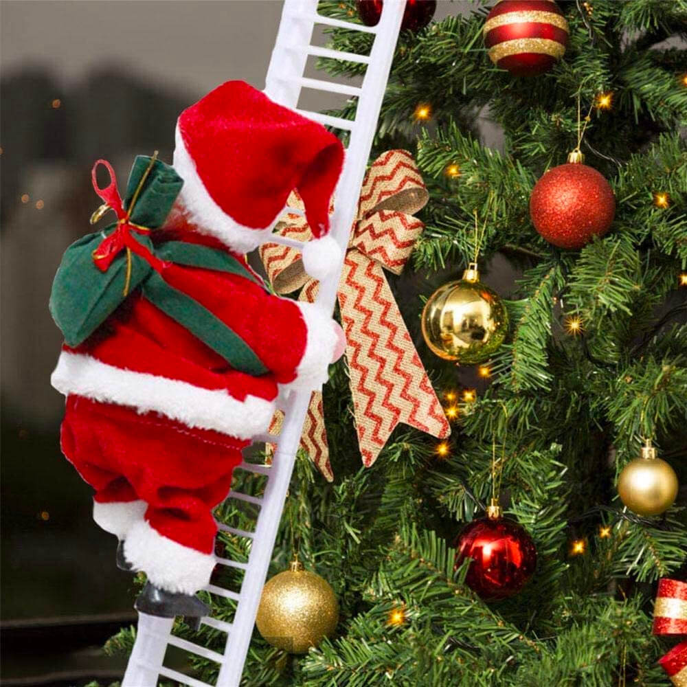 Santa Climbing Ladder Christmas Decorations. Shop Seasonal & Holiday Decorations on Mounteen. Worldwide shipping available.