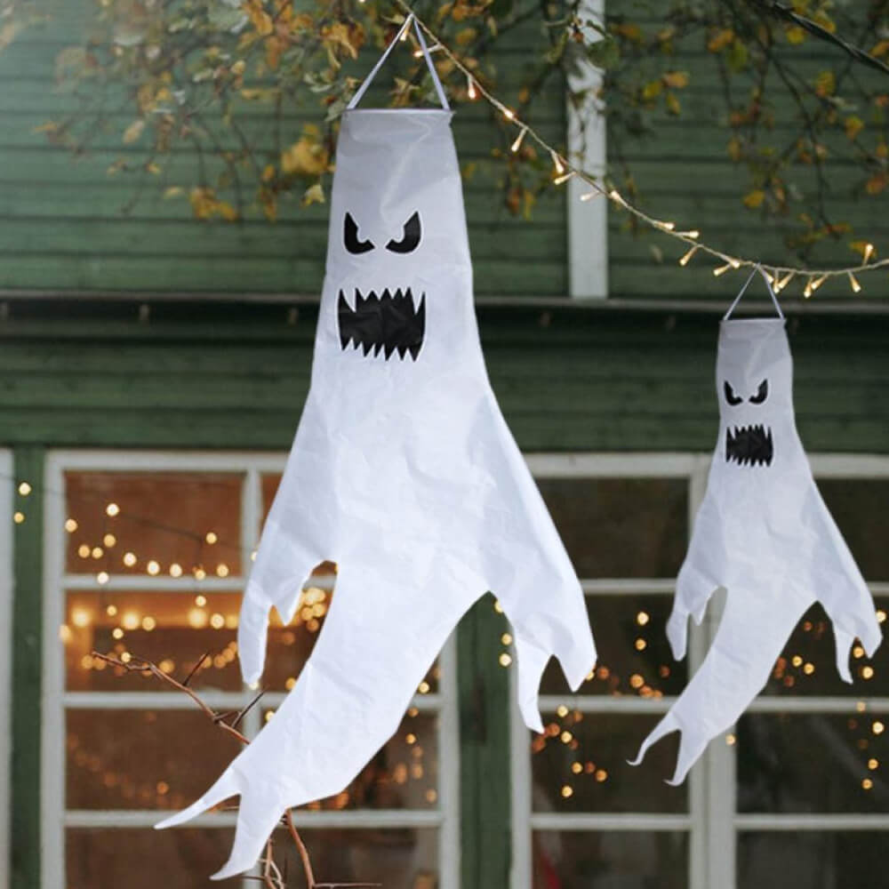 Scary Halloween Flying Ghost. Shop Seasonal & Holiday Decorations on Mounteen. Worldwide shipping available.