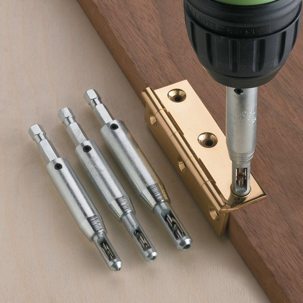 Self-Centering Hinge Drill Bits. Shop Drill & Screwdriver Bits on Mounteen. Worldwide shipping available.