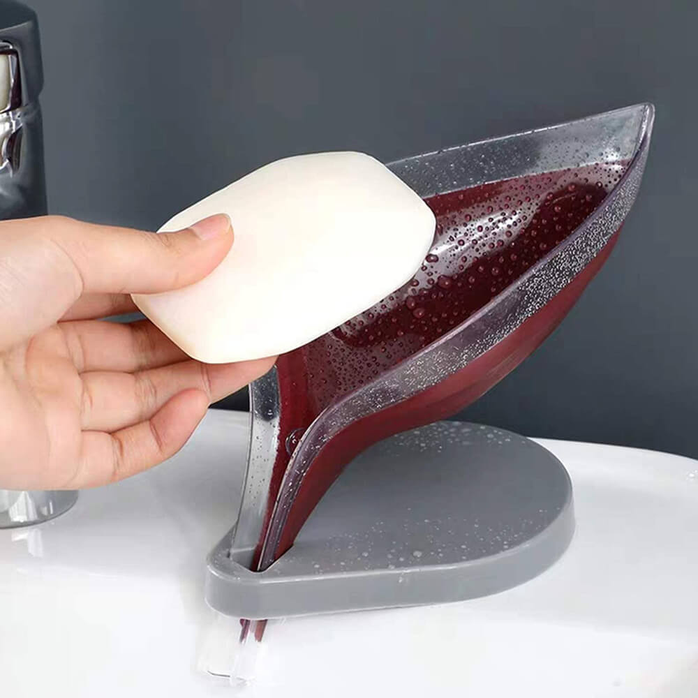 Self Draining Leaf Shape Soap Dish. Shop Soap Dishes & Holders on Mounteen. Worldwide shipping available.