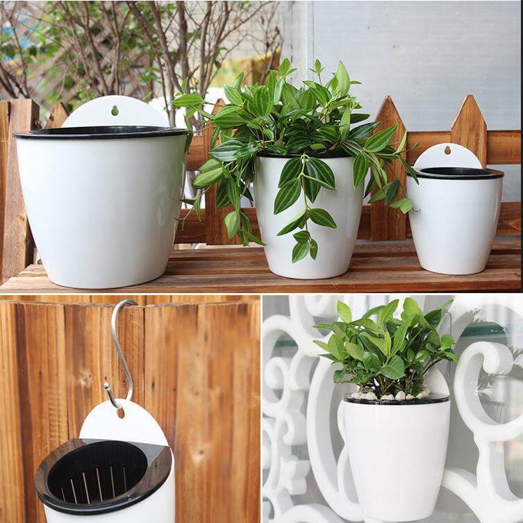 Self Watering Hanging Basket. Shop Pots & Planters on Mounteen. Worldwide shipping available.