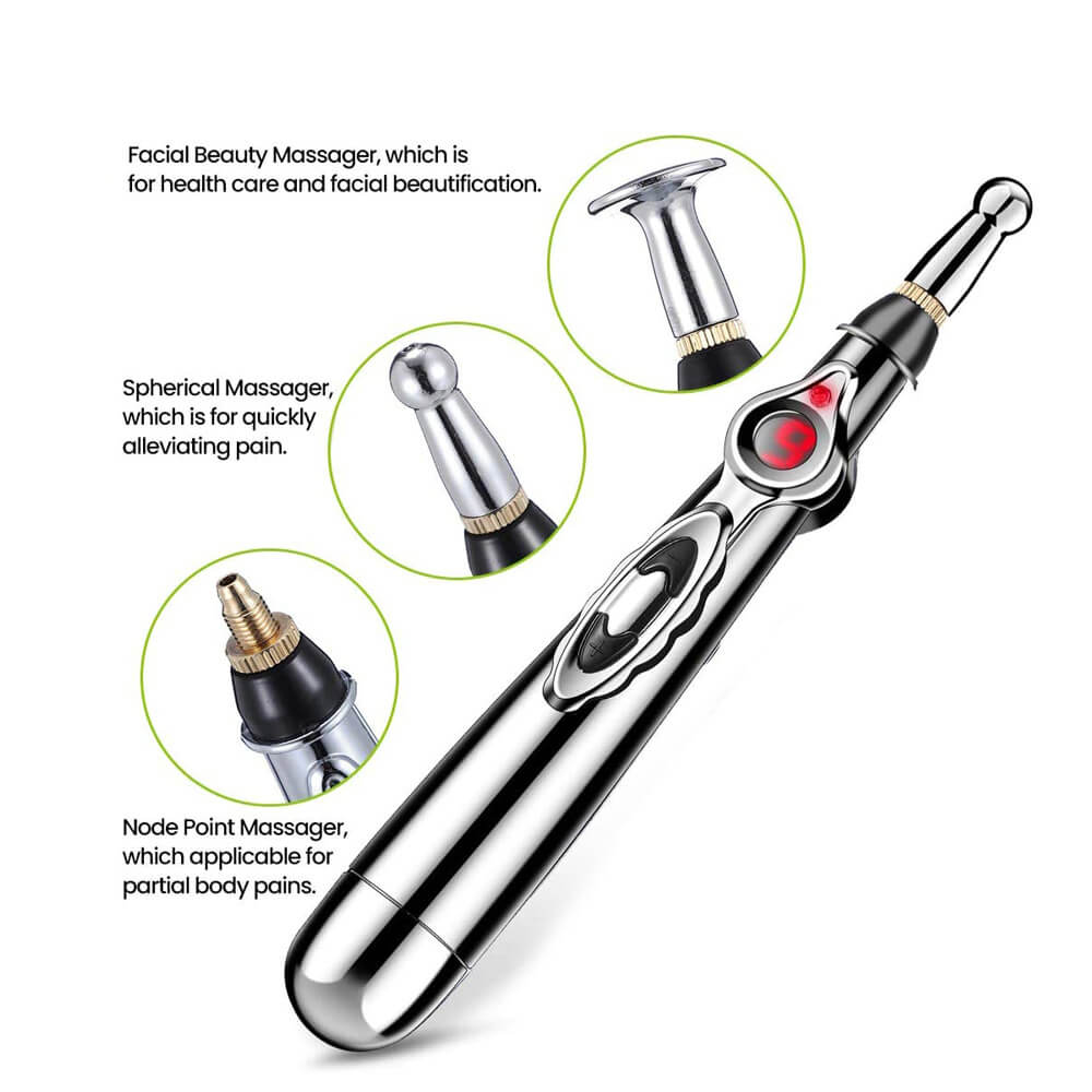 Shockproof Acupuncture Massage Pen. Shop Electric Massagers on Mounteen. Worldwide shipping available.